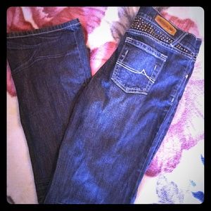 NWOT Embellished Flare Leg Jeans